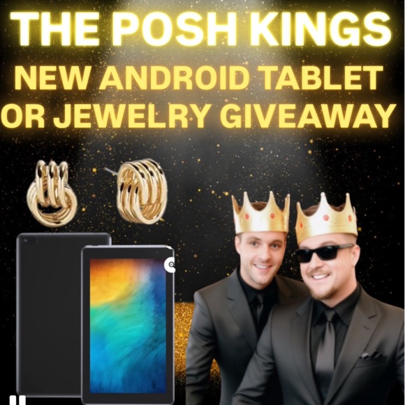👑THEPOSHKINGS NEW IN BOX TABLET OR JEWELRY GIVEAWAY👑@theposhkings - Picture 1 of 1